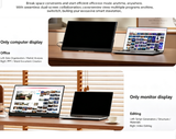 15.6" FHD 1080P Portable Monitor 144Hz 72% sRGB Wired USB-C HDMI External Travel Screen for Laptop Phone Game Consoles，black Cover