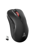 SM66 Dual Mode Wireless Gaming Mouse, Rechargeable RGB Ergonomic Mice with Adjustable DPI ,black