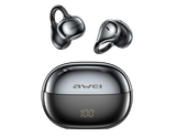 AWEI TZ50 Open Ear Wireless Earbuds with LED Power Display,black In Australia - Darrahopens