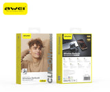 AWEI TZ50 Open Ear Wireless Earbuds with LED Power Display,black