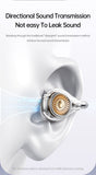 AWEI TZ50 Open Ear Wireless Earbuds with LED Power Display,orang