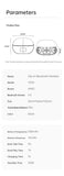 AWEI TZ50 Open Ear Wireless Earbuds with LED Power Display,orang