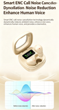 Y19 Mini Hidden Sleep Wireless Bluetooth Earbuds with LED Digital Display，green