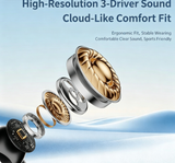 Y8 Bluetooth 6.0 Wireless Heavy Bass Earbuds ENC Noise Cancelling In Ear Headphones,orange