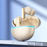 Y9 Wireless Bluetooth 6.0 Heavy Bass Earphones，Cream In Australia - Darrahopens