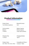 Y9 Wireless Bluetooth 6.0 Heavy Bass Earphones，Cream