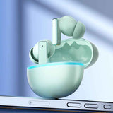 Y9 Wireless Bluetooth 6.0 Heavy Bass Earphones，green