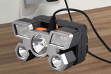 Headlamp Flashlight USB Rechargeable LED Head Light with 4 Modes for Camping Fishing and Outdoor Activities