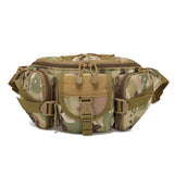 Outdoor Sports Fanny Pack Multipurpose Belt Bag for Camping Hiking Traveling Running Fishing - Camouflage In Australia - Darrahopens
