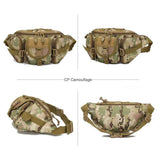 Outdoor Sports Fanny Pack Multipurpose Belt Bag for Camping Hiking Traveling Running Fishing - Camouflage In Australia - Darrahopens