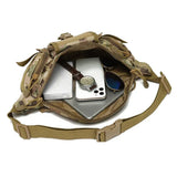 Outdoor Sports Fanny Pack Multipurpose Belt Bag for Camping Hiking Traveling Running Fishing - Desert Digital