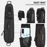 Shoulder Strap Bag Backpack Sundries Pouch Molle Accessory Pouch Tactical Additional Bag Multifunctional EDC - Black In Australia - Darrahopens