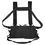 Tactical Chest Vest Rig Bag Field Training Vest Multifunctional Camouflage Strap with Multi-Pocket Outdoor Camping CS Match Pack - Army Green In Australia - Darrahopens