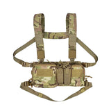 Tactical Chest Vest Rig Bag Field Training Vest Multifunctional Camouflage Strap with Multi-Pocket Outdoor Camping CS Match Pack - Camouflage In Australia - Darrahopens