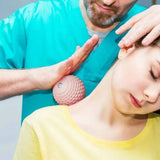 TPE Massage Roller Trigger Point Therapy Hand Hold Meridian Ball Acupoint Massage Myofascial Release for Physical Therapy - Blue In Australia - Darrahopens