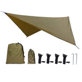 Camping Tarp Tent Tarp Awning Accessories Lightweight Hammock Canopy Rain Awning - Camel In Australia - Darrahopens