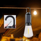 Hanging Light Usb Rechargeable Led Camping Lantern Outdoor Tent Lights for Camping Bulbs With Clip Hook Camping Flash Black-B In Australia - Darrahopens
