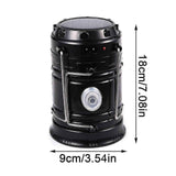 Portable Rechargeable Solar LED Lantern for Camping, Self-Collapsible and Powerful In Australia - Darrahopens