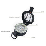 Pocket Compasses with Luminous Function for Camping, Hiking, Mountaineering - Black In Australia - Darrahopens