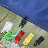 12 Pack Heavy Duty Tarp Clips, Outdoor Tent Clip for Holding Tarp, Car Sunshade, Pool In Australia - Darrahopens