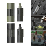 Multifunction Camping Spices Container Seasoning Bottle Spices Jar for Outdoor Camping BBQ with Leakproof Sealing Caps Black In Australia - Darrahopens