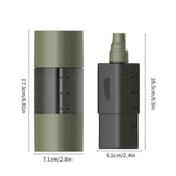 Multifunction Camping Spices Container Seasoning Bottle Spices Jar for Outdoor Camping BBQ with Leakproof Sealing Caps Army Green In Australia - Darrahopens