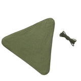 Durable Nylon Camping Stool with Stable Triangle Design, Breathable Seat Cover for Fishing and Hiking In Australia - Darrahopens