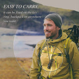 Camping Survival Kit with Lanyard Emergency Compass Safety Whistle Emergency Whistle Kid Survival Kit Outdoor Multi Function Tool for Camping Hiking In Australia - Darrahopens