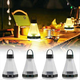 Rechargeable LED Camping Light,Outdoor Hanging Atmosphere Lamp with Adjustable Brightness,Ideal for In Australia - Darrahopens