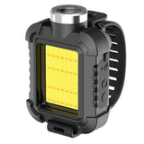 Rechargeable Wrist Mount LED Light for Outdoor Activities Waterproof IPX5 3 Modes & SOS Ideal for Camping Cycling Black In Australia - Darrahopens