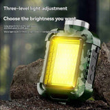 Rechargeable Wrist Mount LED Light for Outdoor Activities Waterproof IPX5 3 Modes & SOS Ideal for Camping Cycling White