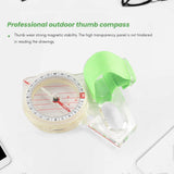 Professional Outdoor Thumb Compass Competition Elite Direction Compass Portable Compass Map Scale