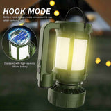 Solar Outdoor Camping Lantern with Cooling Fan Portable LED Flashlight Tent Lamp Searchlight for Outdoor Camping Hiking In Australia - Darrahopens