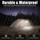 Led Solar Camping Lantern  Portable Waterproof Solar Usb Rechargeable With Remote Control Power Bank Flashlight Survival Kits For Indoor Outdoor Home In Australia - Darrahopens