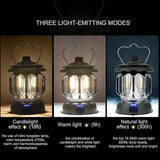 Led Camping Lantern,rechargeable Retro Dimmable Camping Light Waterproof Tent Light For Power Outages Hiking Emergency Fishing - White In Australia - Darrahopens