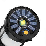 4 In 1 Camping Lamp Rechargeable Portable Solar Lamp Adsorbable Metal Waterproof Camping Lamp(black) In Australia - Darrahopens