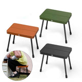 Convenient Folding Stool Travel Little Stools Portable Folding Camping Stool Light Weight Little Chair for Hiking  Coffee Color In Australia - Darrahopens