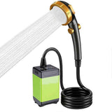 6000mAH Portable Shower Pump for Camping Long-Lasting & Quiet Outdoor Shower with LED Display, IP68 In Australia - Darrahopens