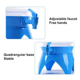 Outdoor Foldable Water Container Camping Folding Water Bucket 9.5L In Australia - Darrahopens