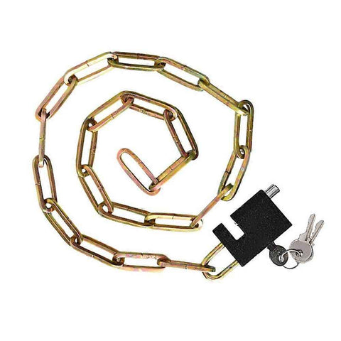 Bicycle Lock Mountain Bike Lock Alloy Chain Lock Anti-Theft Safety Chain Locks Portable Alloy Lock 4x60cm In Australia - Darrahopens