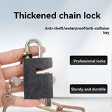 Bicycle Lock Mountain Bike Lock Alloy Chain Lock Anti-Theft Safety Chain Locks Portable Alloy Lock 4x60cm In Australia - Darrahopens