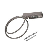 Combination Cable Lock Password 4-Digit Security Lock for Bicycles In Australia - Darrahopens