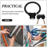 Portable Bike Lock Multi-Function Lock for Bicycle Use Black In Australia - Darrahopens