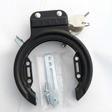Outdoor Bicycle Horseshoe Lock - Fully Enclosed Steel Pipe Anti-Theft Lock with 2 Keys for Bicycles, Cycling and Gifts
