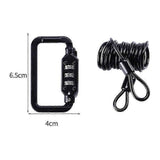 Bike Lock Combination 3 Digit Password Lock 2Pcs for Bicycle Use In Australia - Darrahopens