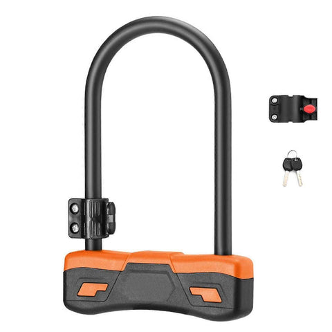 Durability Bike Lock Rusts Resistant Bicycles Lock Multifunction Key Lock for Various Cycling Enthusiasts -Orange In Australia - Darrahopens
