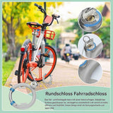 Bicycle lock, heavyduty antitheft security locks, brake locks for security discs, multifunctional round podlock, weatherproof construction In Australia - Darrahopens