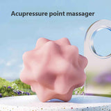 Fitness Massage Ball for Myofascial Release, Deep Tissue Trigger Point Therapy for Muscle Recovery, Back, Neck, Shoulder and Foot Massage - Pink In Australia - Darrahopens