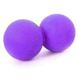 Purple Peanut Massage Ball - Double Lacrosse Massage Ball & Mobility Ball Deep Tissue Massage