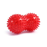 Spiky Peanut Massage Ball Deep Tissue Muscle Roller PVC Foot Massage Ball for Myofascial Release Trigger Point Therapy Yoga Fitness - Red In Australia - Darrahopens